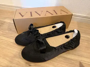 VIVAIA Yancy 블랙 플랫슈즈 22.5