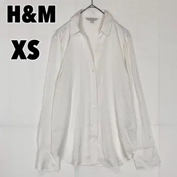 H&M 에이치앤엠 (XS) 스키퍼 셔츠 드레이프감 셔츠