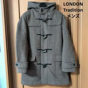 LONDON Tradition 남성용 더플 코트 사이즈 40 미사용