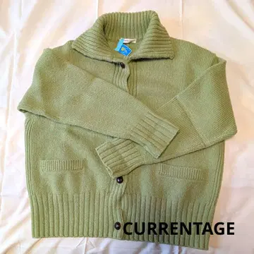 CURRENTAGE 실크 혼방 가디건