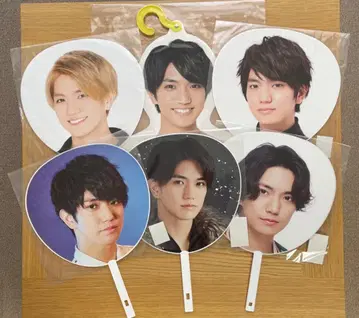 A! group 마사카도 요시노리 부채 포토 행거 세트