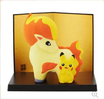 포켓몬 센터 도자기 장식 피카츄와 포니타 미개봉 새상품 십이지신