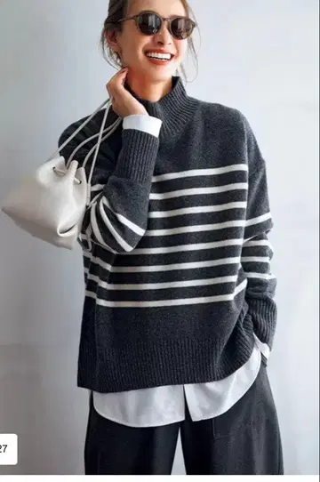 UNIFILO 셔츠 콤비 레이어드 T셔츠