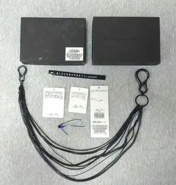 BLACK BARRETT 월렛 체인 블랙바렛 닐바렛