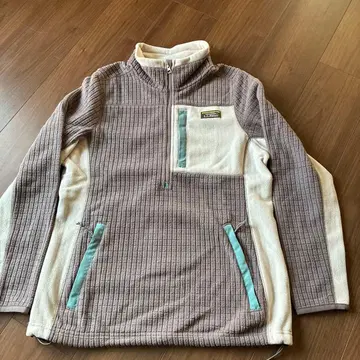 L.L.Bean 플리스 자켓 M REG 그레이/아이보리