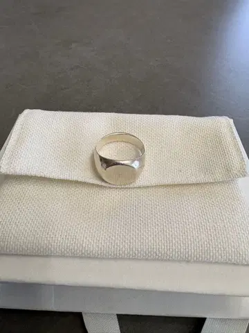 JILSANDER 시그넷 반지 슈발리에 실버 반지 M