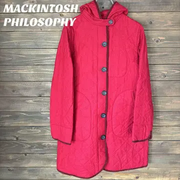 [ 매킨토시 철학 ] 퀼팅 자켓 레드 M