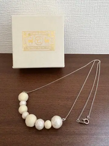 나카가와 마사시치 상점 코튼 펄 목걸이