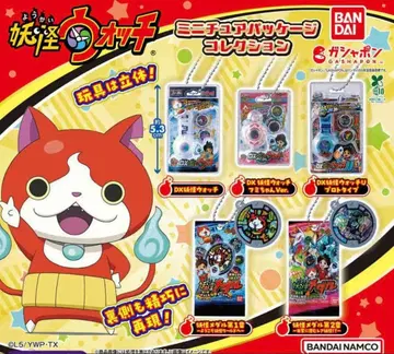 요괴워치 미니어처 패키지 컬렉션 전 5종 컴프 세트