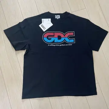 GDC 트리코 티 블랙 티셔츠 XL 사이즈