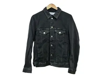 AKM 블랙 데님 자켓 사이즈 2