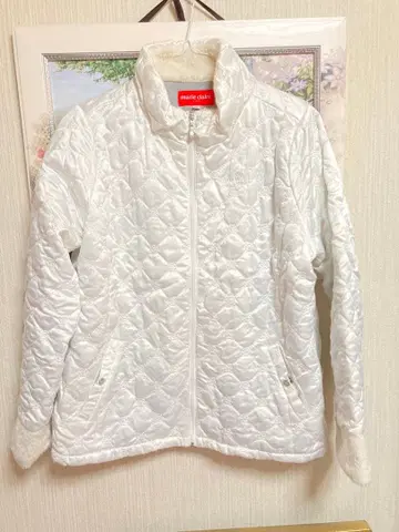 마리끌레르 스포츠 L 화이트 다운 자켓