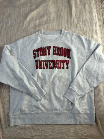 Champion 리버스 위브 칼리지 STONY BROOK 택 없음