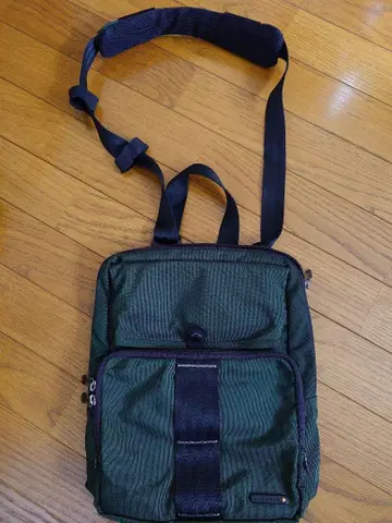 에이스 진 다크 그린 숄더백