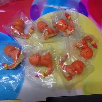 포켓몬스터 어깨 쿵 Fig.8 도마뱀 7개 세트