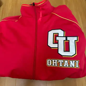 오타니 집업 저지 레드