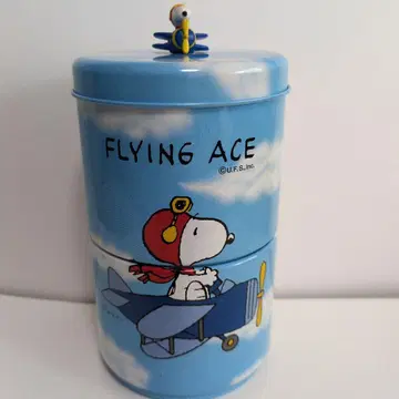 스누피 플라잉 에이스 캔 소품함 50주년