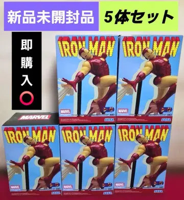 MARVELACT/CUT 프리미엄 피규어 아이언맨 5체 세트 새상품