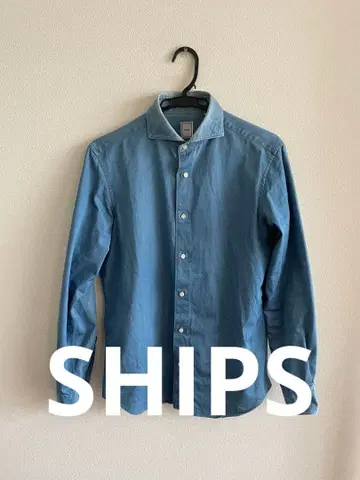 SHIPS 데님 셔츠 (면 100%)