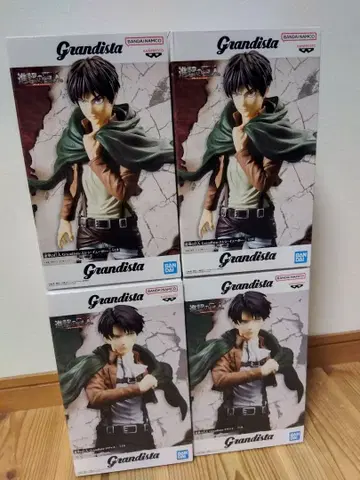 진격의 거인 Grandista-엘렌 예거 리바이 4체 세트