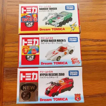 드림 토미카 하이퍼레스큐 스피드 레이서 마하 5 등 묶음 판매 3점