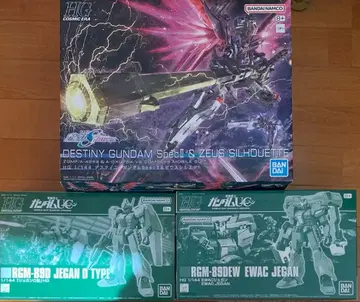 HG 건담 프라모델 데스티니 & 제간 D형 & EWAC 제간