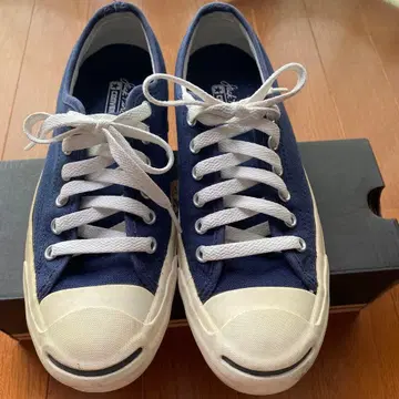 컨버스 잭 퍼셀 네이비 스니커즈 24.5cm