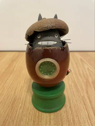 이웃집 토토로 도토리 속 디오라마 탁상시계