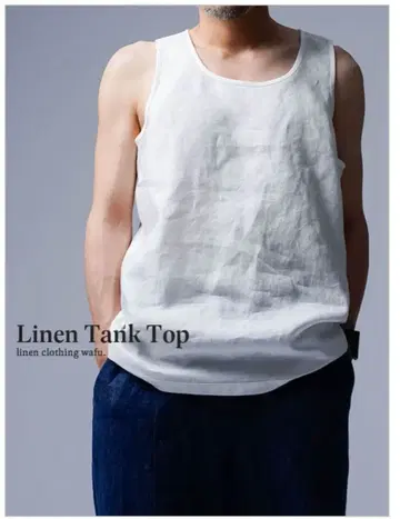 wafu 린넨 탱크탑