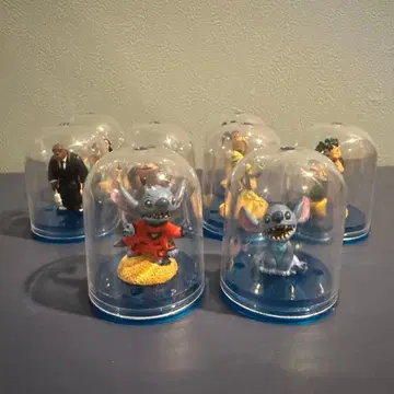 유진 디즈니 릴로&스티치 피규어 전 8종 1개 덤