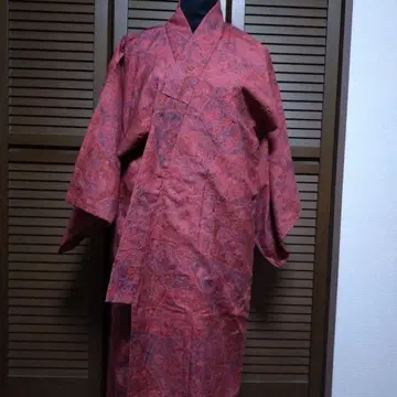 순수 실크 츠지가하나 기모노 (명주)