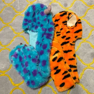 디즈니 머플러 캡 팬캡 샐리 티거 묶음 판매