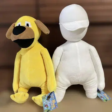 HUMAN fall flat BIG 봉제 인형 휴먼 폴 플랫 2종