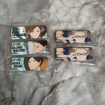 하이큐 롱 캔뱃지 5개 세트