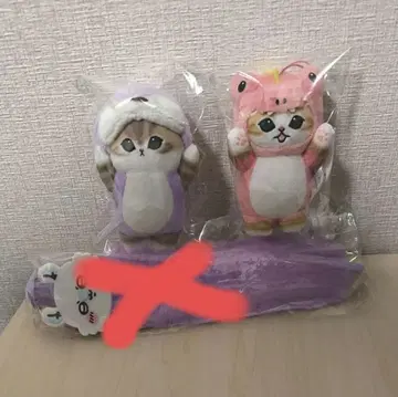 mofusand 모프 샌드 인형옷 봉제 인형 마후코트 2종 세트