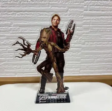 어벤져스 엔드게임 아크릴 스탠드 (스타로드 & 그루트)