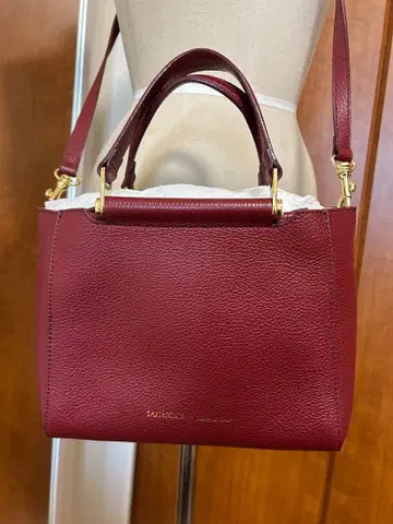 IACUCCI 핸드백 & 숄더백 2웨이 소가죽 와인 레드