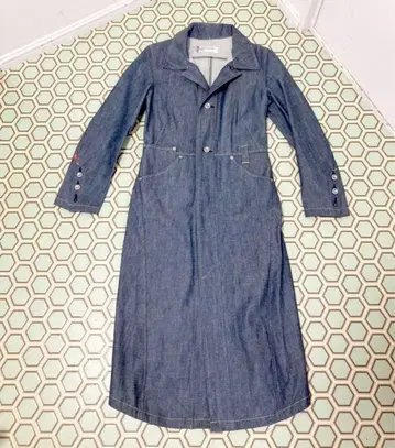 Levi's 롱 데님 코트