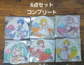 MIKU EXPO 2023 TR 캔뱃지 6종 세트 컴플리트