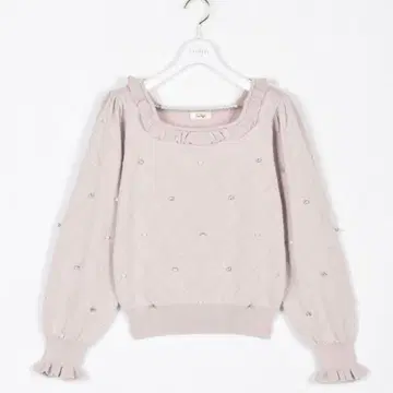 evelyn 비쥬 펄 니트