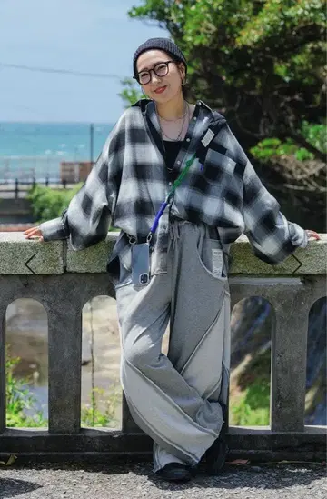 niko and - [be with M] 컬러풀 체크 셔츠