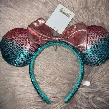 디즈니 머리띠 그라데이션