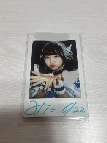 무지개 깃털 미니 GALLiFE! 사인 폴라로이드