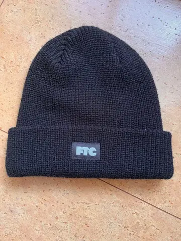 FTC 니트 캡 비니 블랙 FOR THE CITY