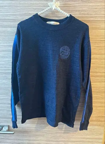 히로미치 나카노 네이비 긴팔 트레이닝복