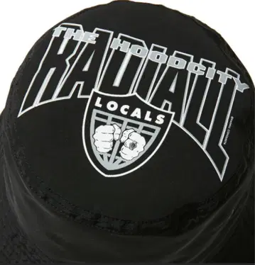 RADIALL HOOD CITY - BUCKET HAT BLACK