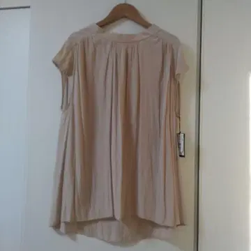 야마다야 샌드베이지 반팔 블라우스