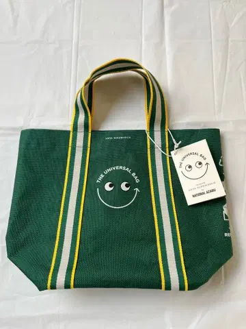 안야 힌드마치 내셔널 린넨 미니 토트 백 택 포함 새상품 미사용