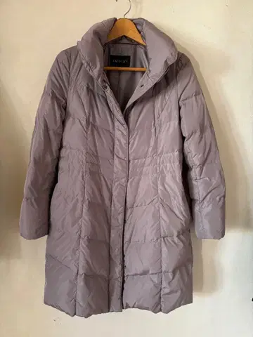 INDIVI 그레이 다운 코트