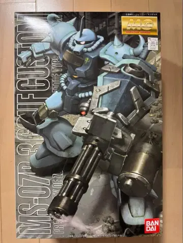 반다이 MG 1/100 MS-07B3 구프 커스텀